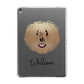 Hungarian Puli Personalised Apple iPad Grey Case