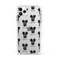 Hungarian Pumi Icon with Name Apple iPhone 11 Pro Max in Silver with White Impact Case