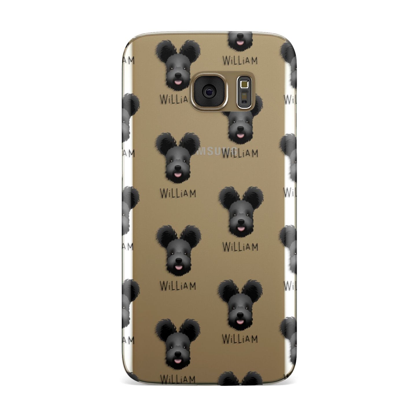 Hungarian Pumi Icon with Name Samsung Galaxy Case