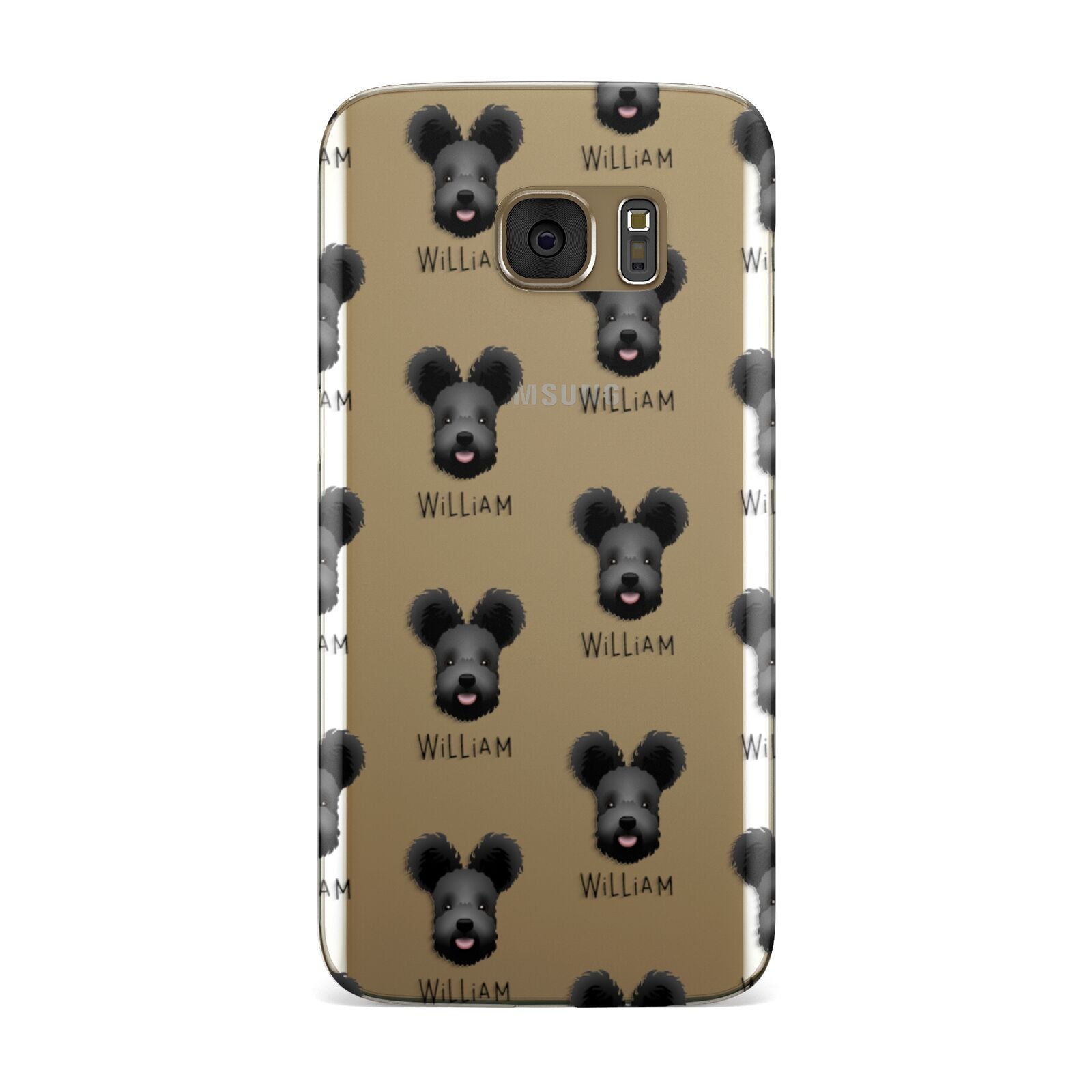 Hungarian Pumi Icon with Name Samsung Galaxy Case