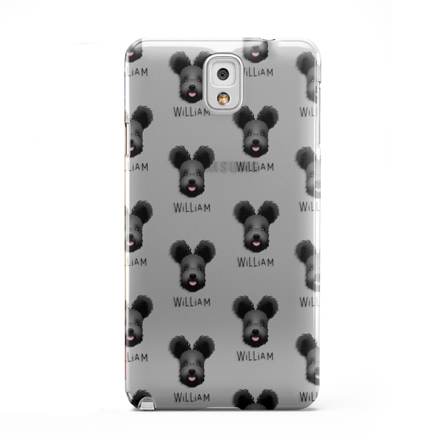 Hungarian Pumi Icon with Name Samsung Galaxy Note 3 Case
