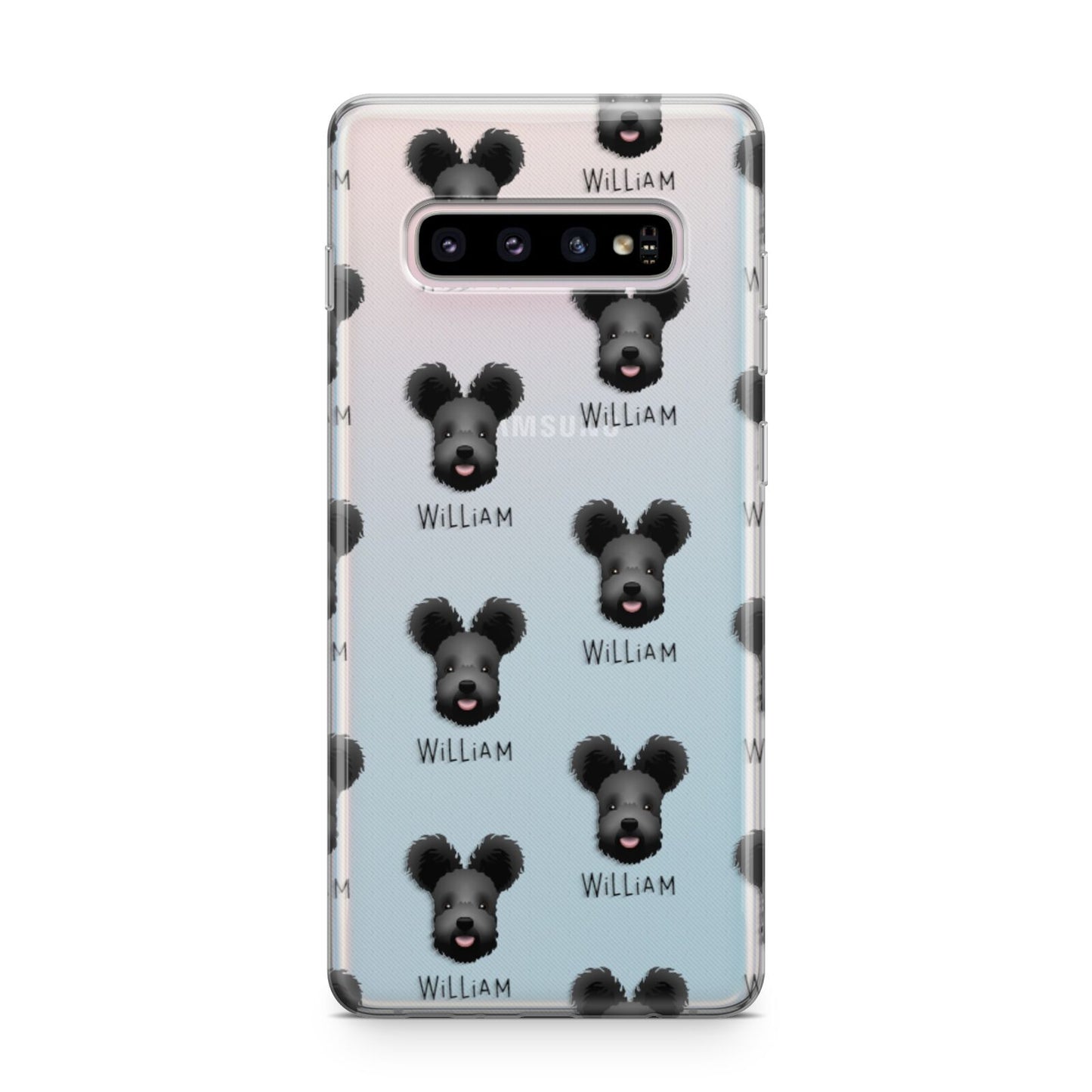 Hungarian Pumi Icon with Name Samsung Galaxy S10 Plus Case