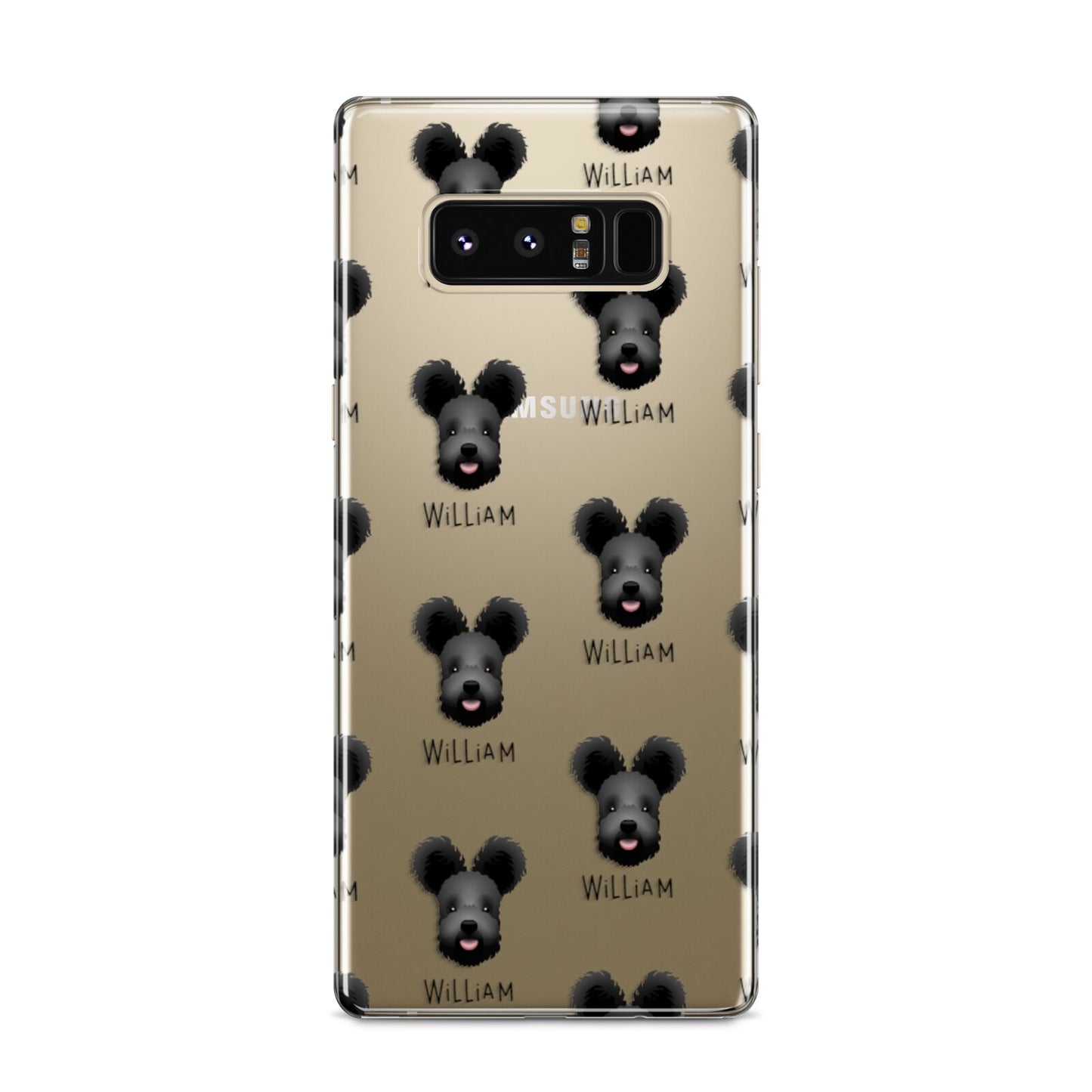 Hungarian Pumi Icon with Name Samsung Galaxy S8 Case