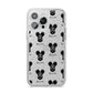 Hungarian Pumi Icon with Name iPhone 14 Pro Max Glitter Tough Case Silver