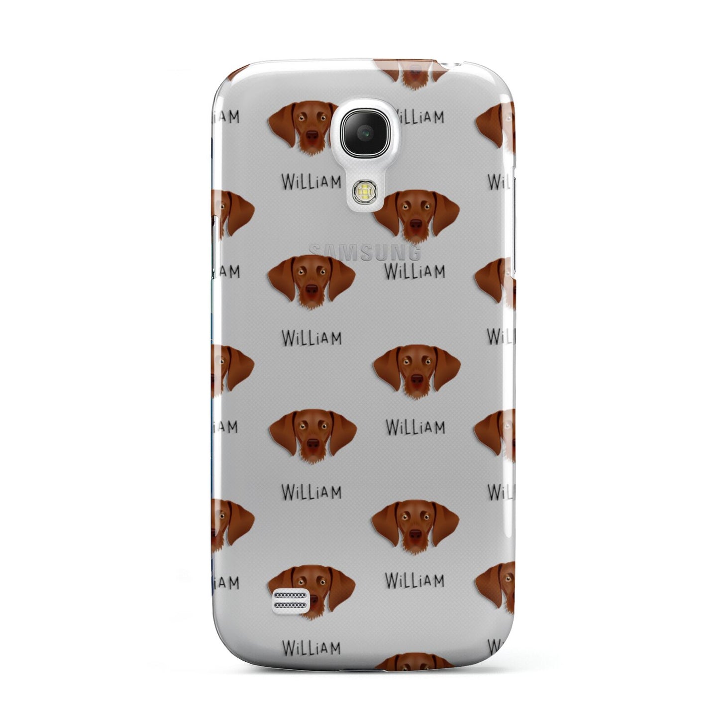 Hungarian Vizsla Icon with Name Samsung Galaxy S4 Mini Case