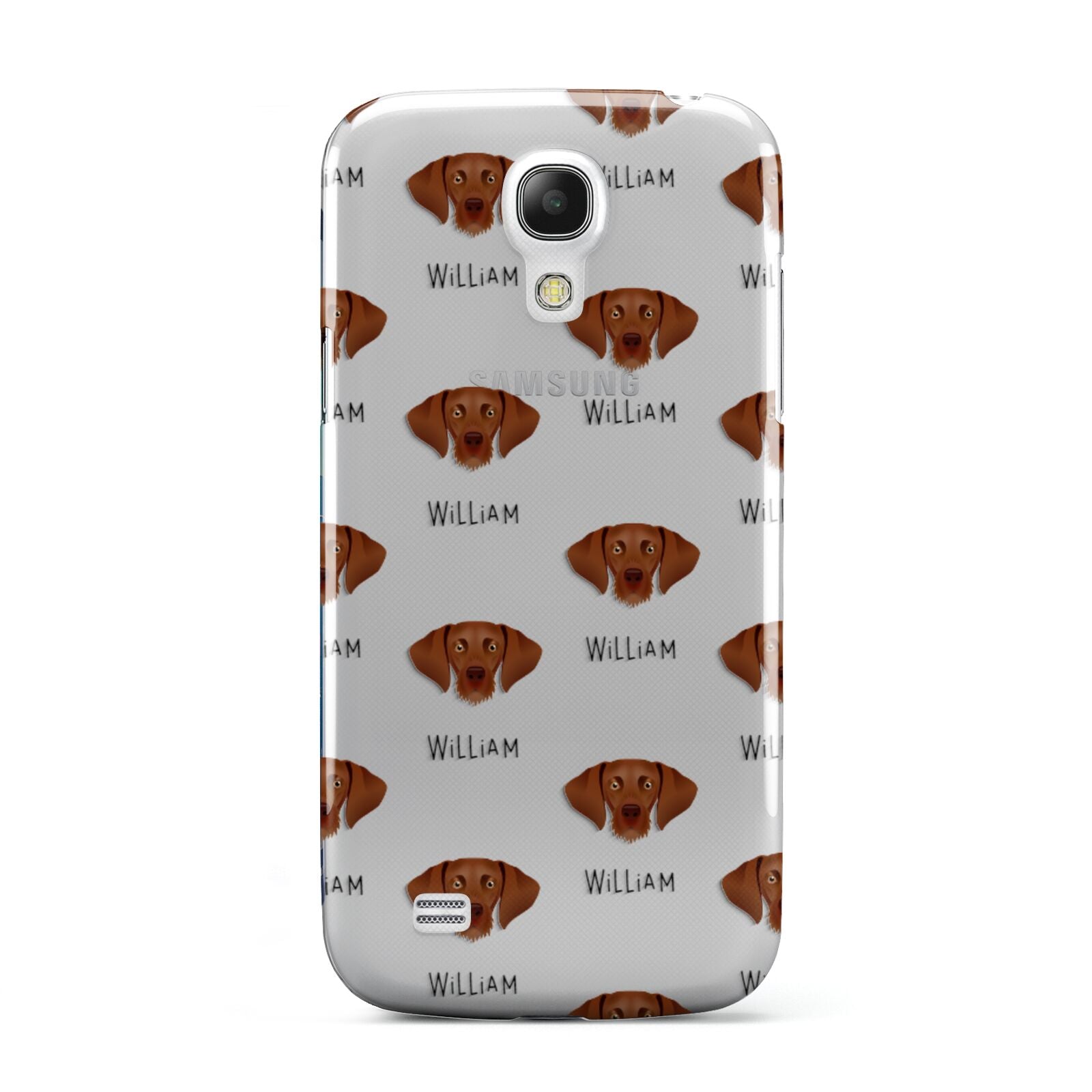 Hungarian Vizsla Icon with Name Samsung Galaxy S4 Mini Case
