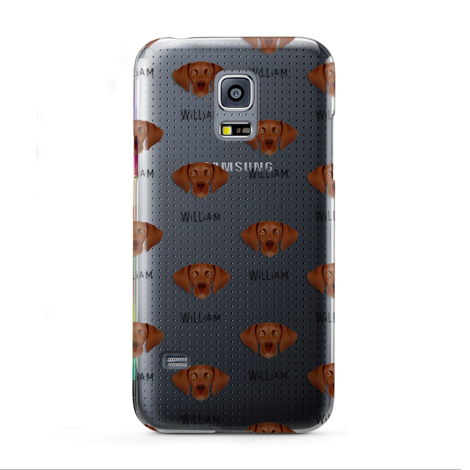 Hungarian Vizsla Icon with Name Samsung Galaxy S5 Mini Case