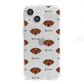 Hungarian Vizsla Icon with Name iPhone 13 Mini Clear Bumper Case