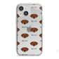 Hungarian Vizsla Icon with Name iPhone 13 Mini TPU Impact Case with White Edges