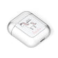 I Believe in Unicorn AirPods Case Laid Flat