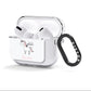 I Believe in Unicorn AirPods Clear Case 3rd Gen Side Image