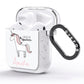I Believe in Unicorn AirPods Glitter Case Side Image