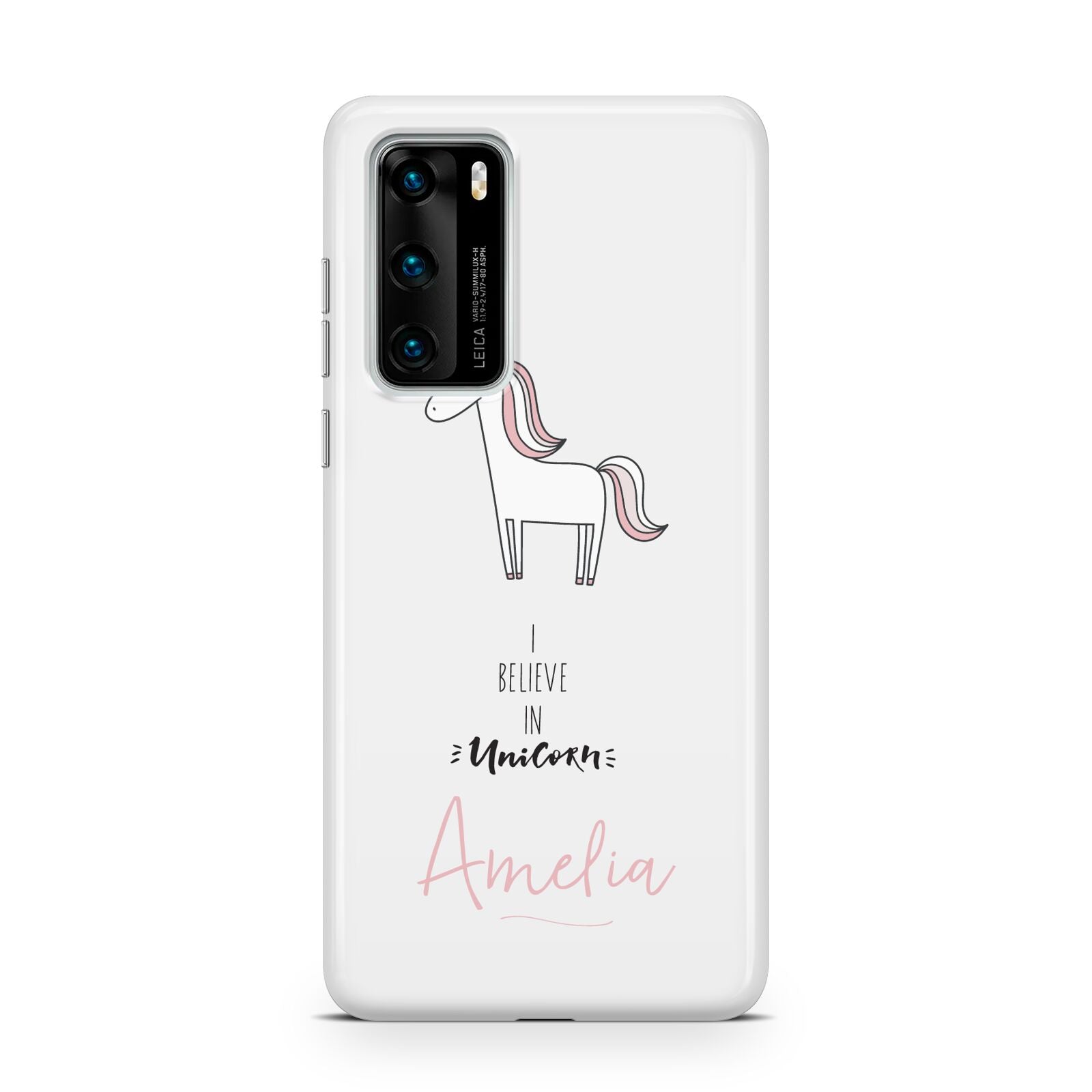 I Believe in Unicorn Huawei P40 Phone Case