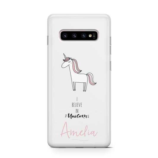 I Believe in Unicorn Protective Samsung Galaxy Case