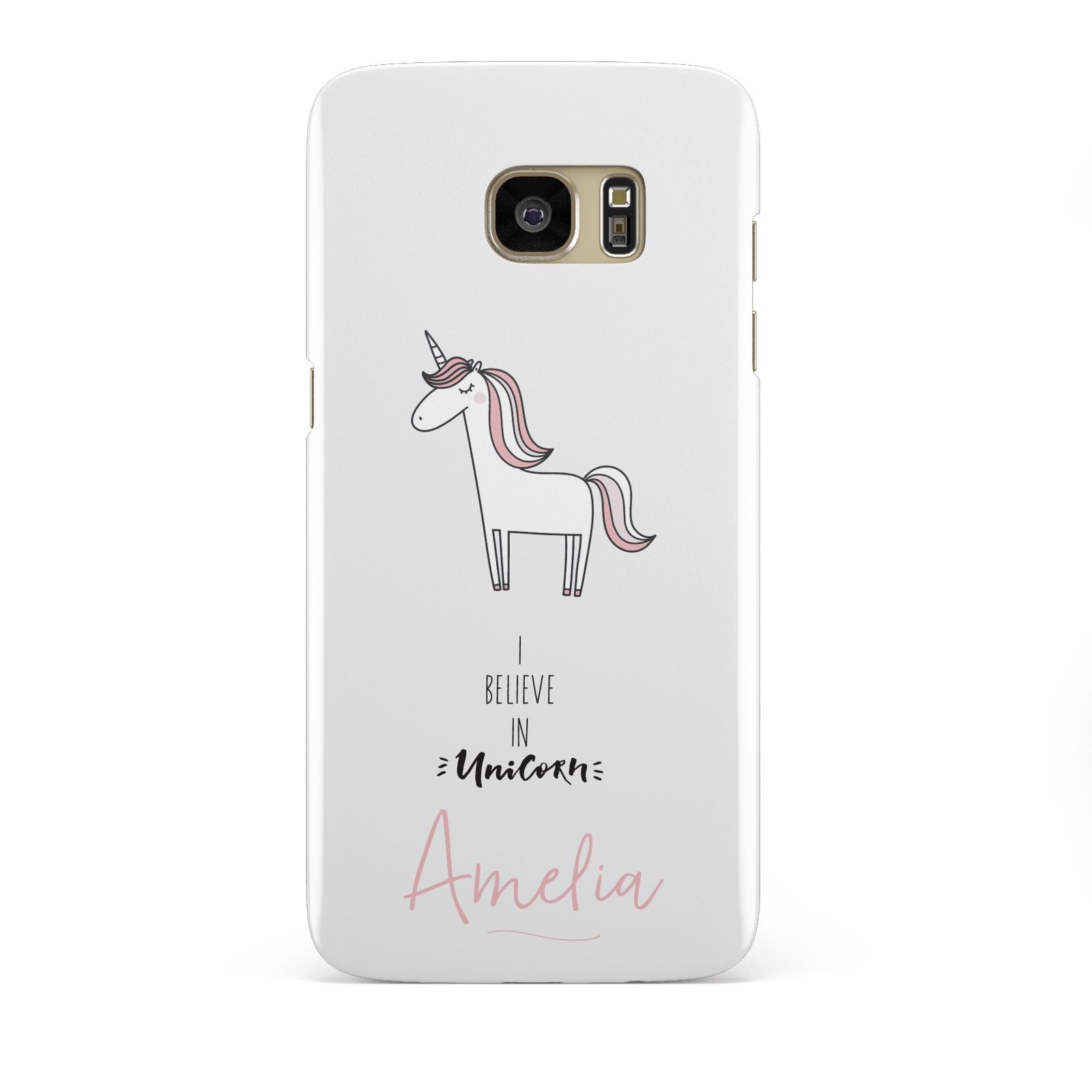 I Believe in Unicorn Samsung Galaxy S7 Edge Case