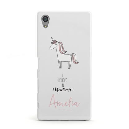 I Believe in Unicorn Sony Xperia Case