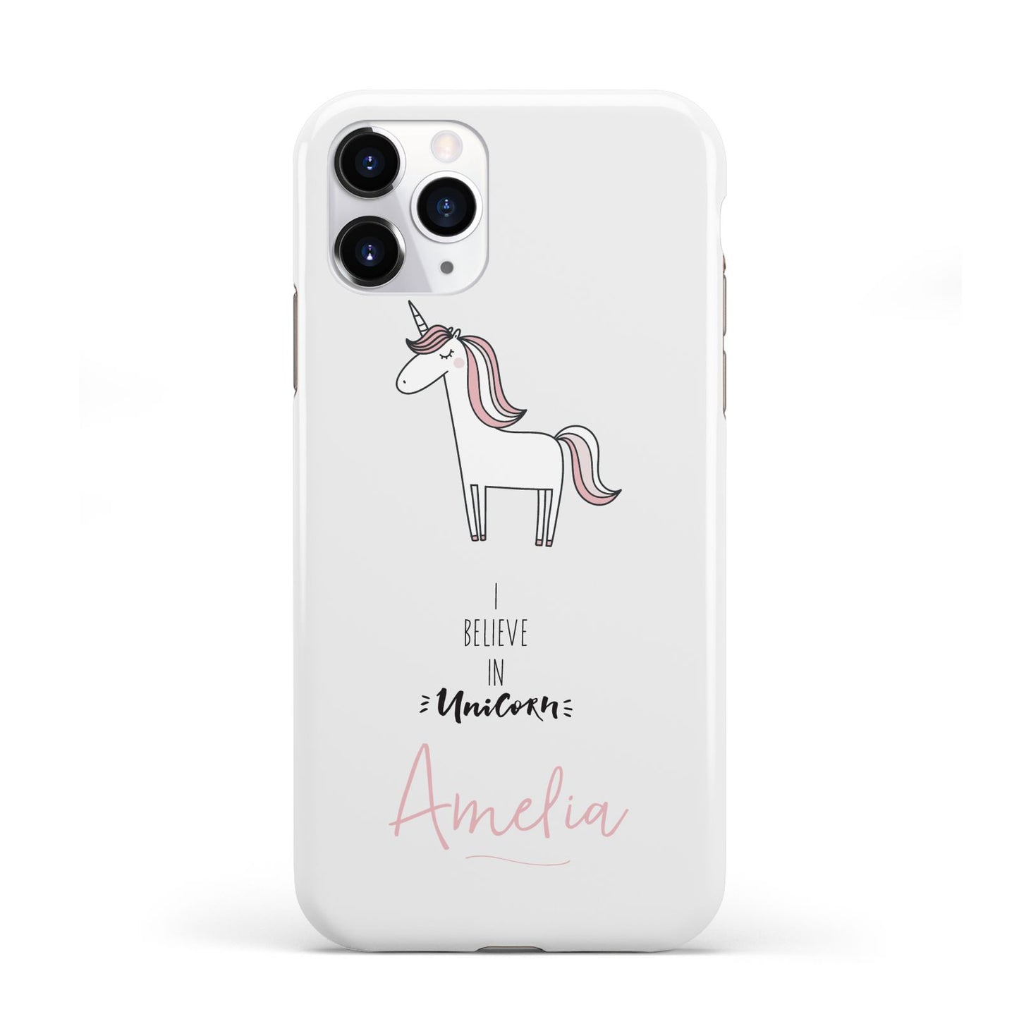 I Believe in Unicorn iPhone 11 Pro 3D Tough Case