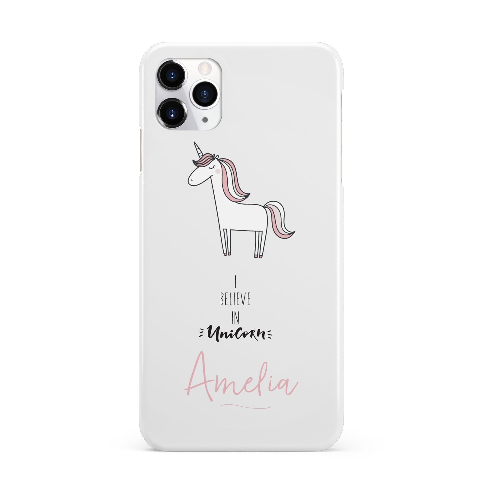 I Believe in Unicorn iPhone 11 Pro Max 3D Snap Case