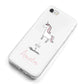 I Believe in Unicorn iPhone 8 Bumper Case on Silver iPhone Alternative Image