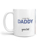 I Love You Daddy Personalised Photo Upload and Name 10oz Mug Alternative Image 1