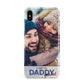 I Love You Daddy Personalised Photo Upload and Name Apple iPhone Xs Max 3D Tough Case