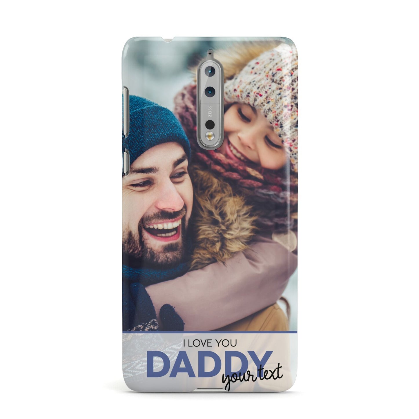 I Love You Daddy Personalised Photo Upload and Name Nokia Case