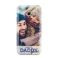 I Love You Daddy Personalised Photo Upload and Name Samsung Galaxy A3 2017 Case on gold phone