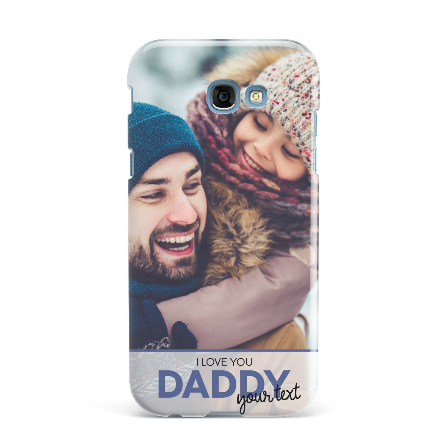 I Love You Daddy Personalised Photo Upload and Name Samsung Galaxy A7 2017 Case
