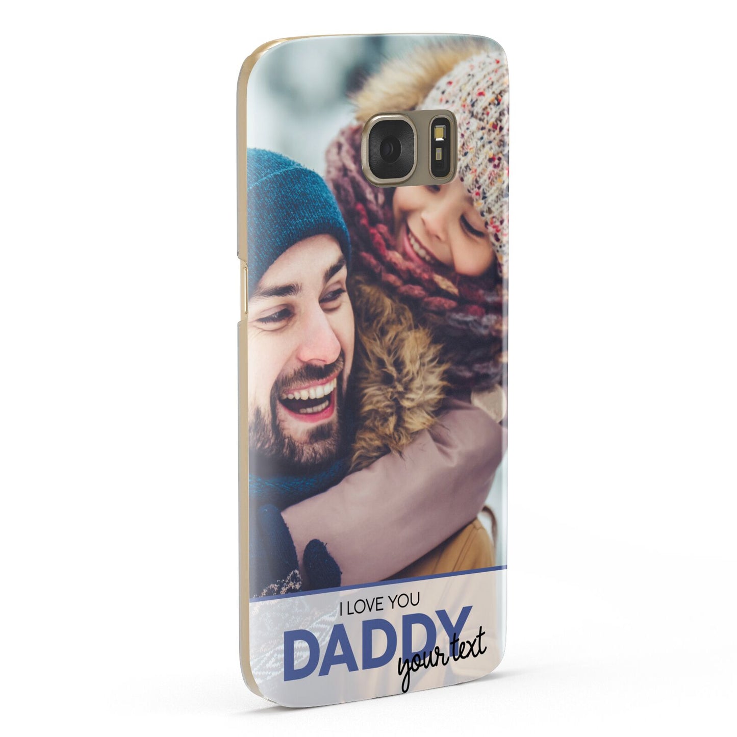 I Love You Daddy Personalised Photo Upload and Name Samsung Galaxy Case Fourty Five Degrees