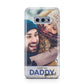 I Love You Daddy Personalised Photo Upload and Name Samsung Galaxy S10E Case
