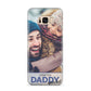 I Love You Daddy Personalised Photo Upload and Name Samsung Galaxy S8 Plus Case