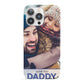 I Love You Daddy Personalised Photo Upload and Name iPhone 13 Pro Full Wrap 3D Snap Case