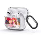 I Love You Mummy Personalised Photo Upload with Text AirPods Glitter Case 3rd Gen Side Image
