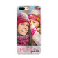 I Love You Mummy Personalised Photo Upload with Text Apple iPhone 7 8 Plus 3D Tough Case