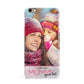 I Love You Mummy Personalised Photo Upload with Text iPhone 6 Plus 3D Snap Case on Gold Phone