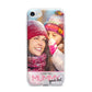 I Love You Mummy Personalised Photo Upload with Text iPhone 7 Bumper Case on Silver iPhone