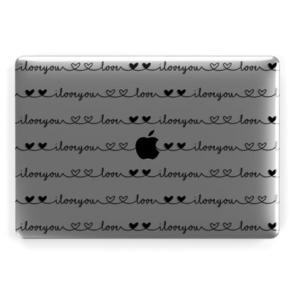 I Love You Repeat Apple MacBook Case