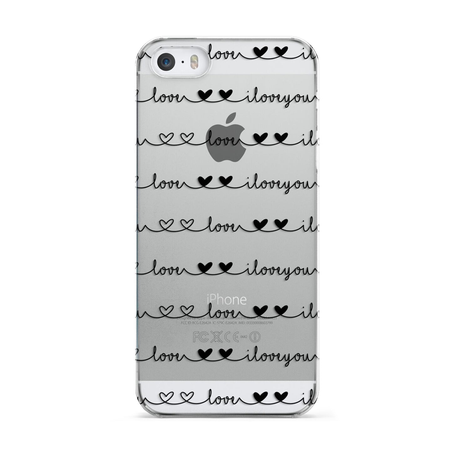 I Love You Repeat Apple iPhone 5 Case