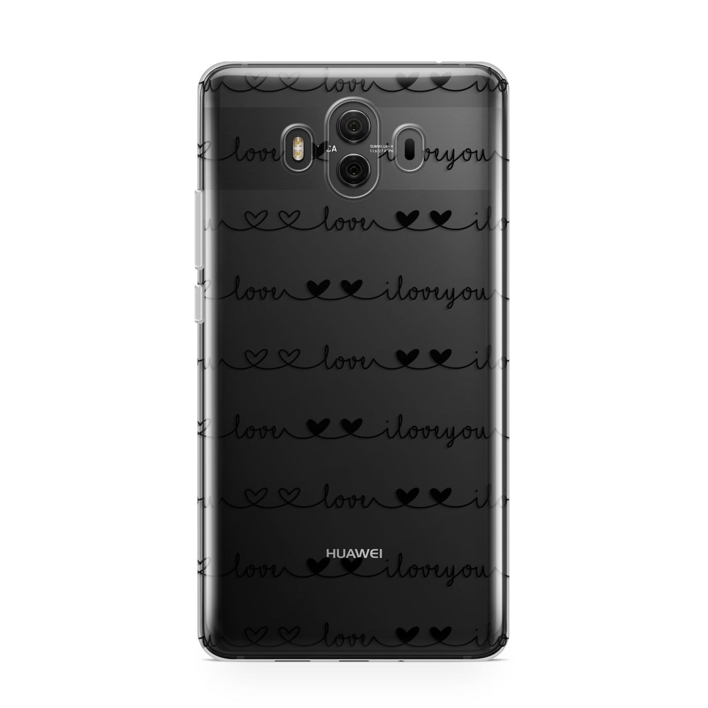 I Love You Repeat Huawei Mate 10 Protective Phone Case
