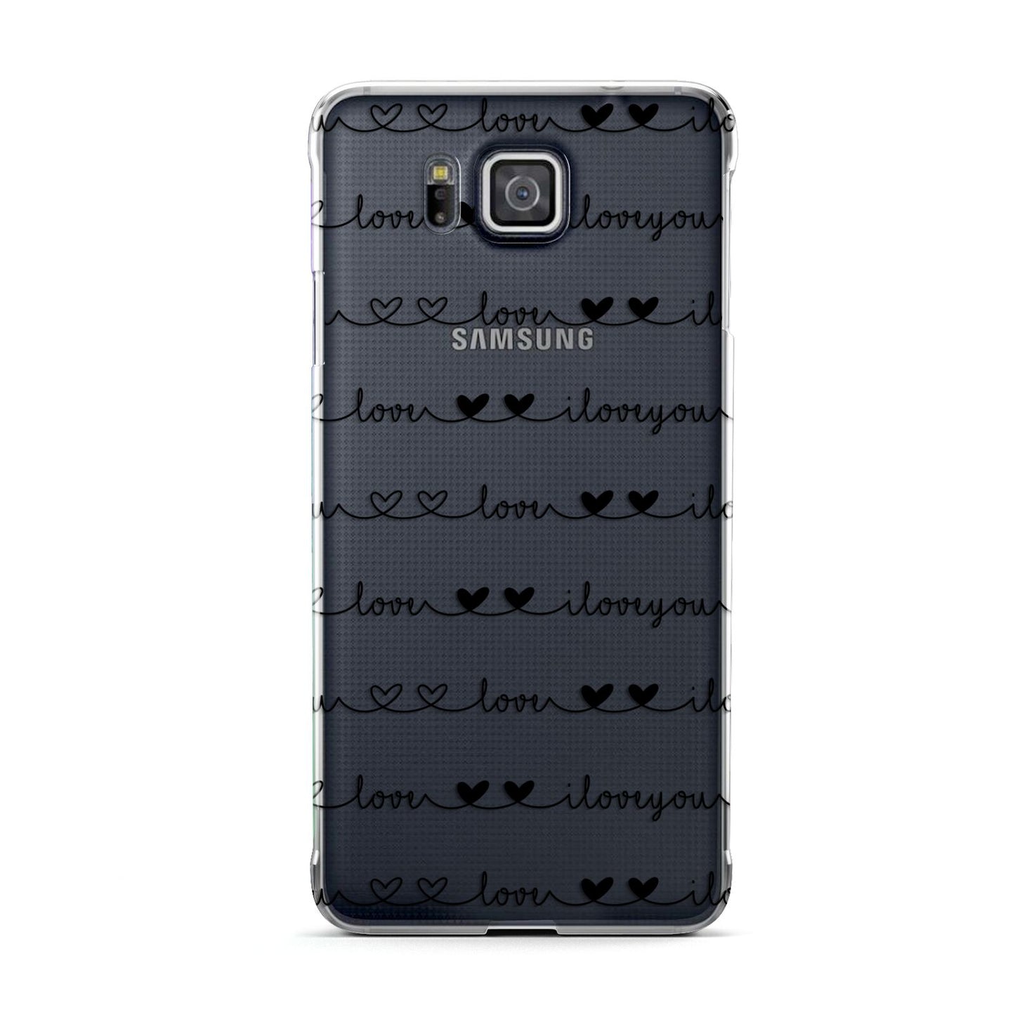 I Love You Repeat Samsung Galaxy Alpha Case