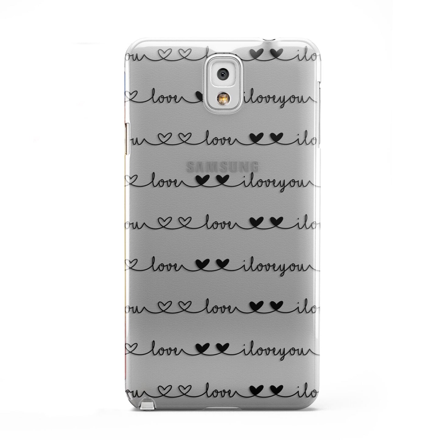 I Love You Repeat Samsung Galaxy Note 3 Case