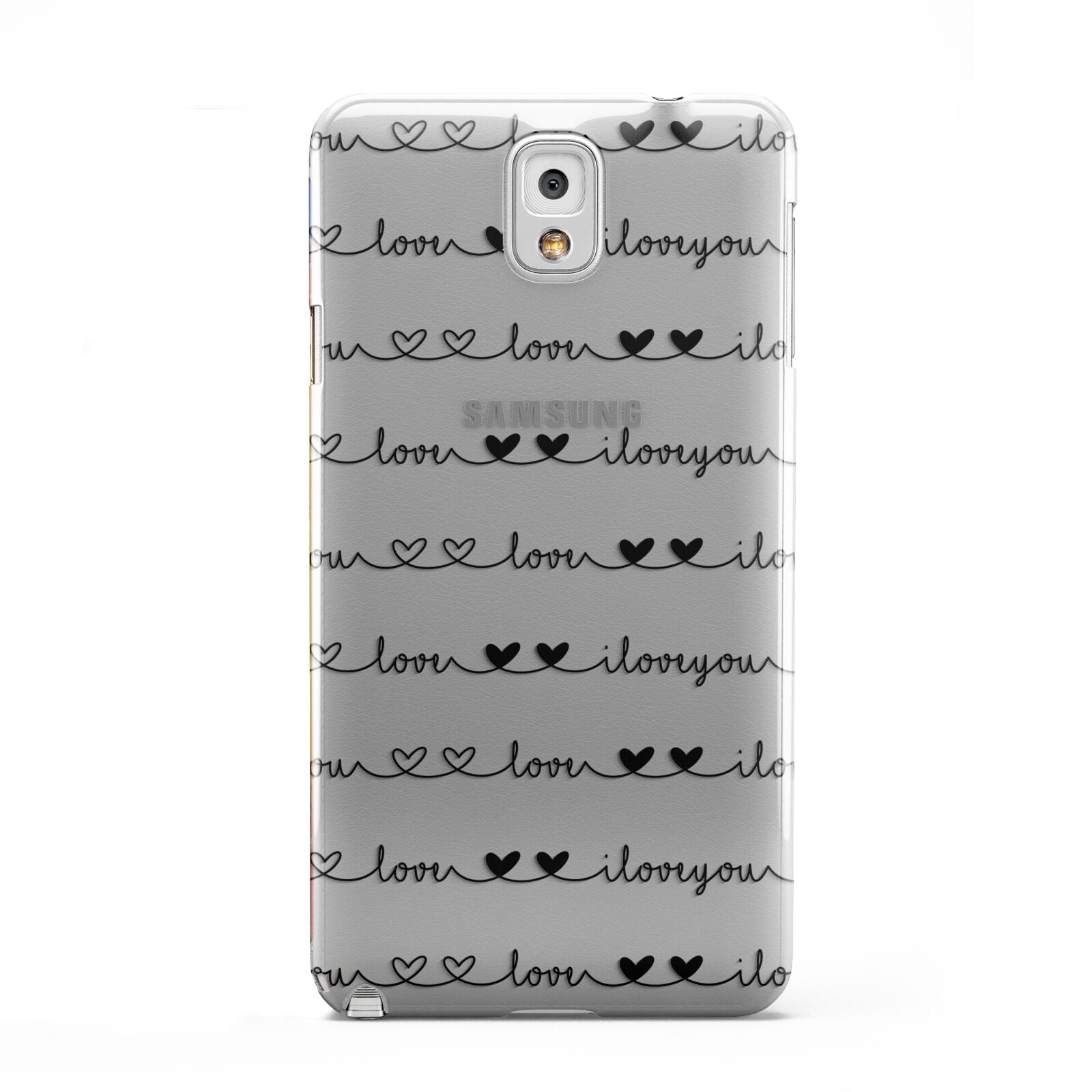 I Love You Repeat Samsung Galaxy Note 3 Case