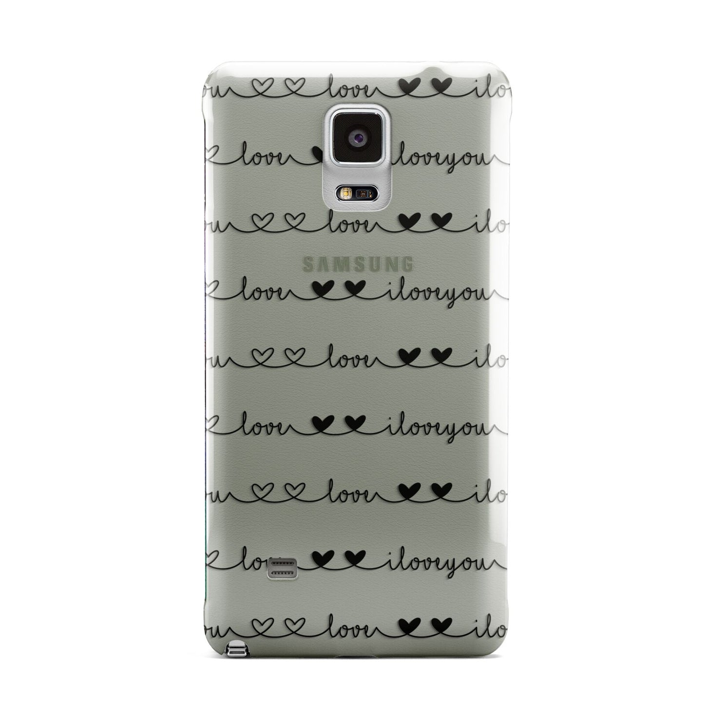 I Love You Repeat Samsung Galaxy Note 4 Case