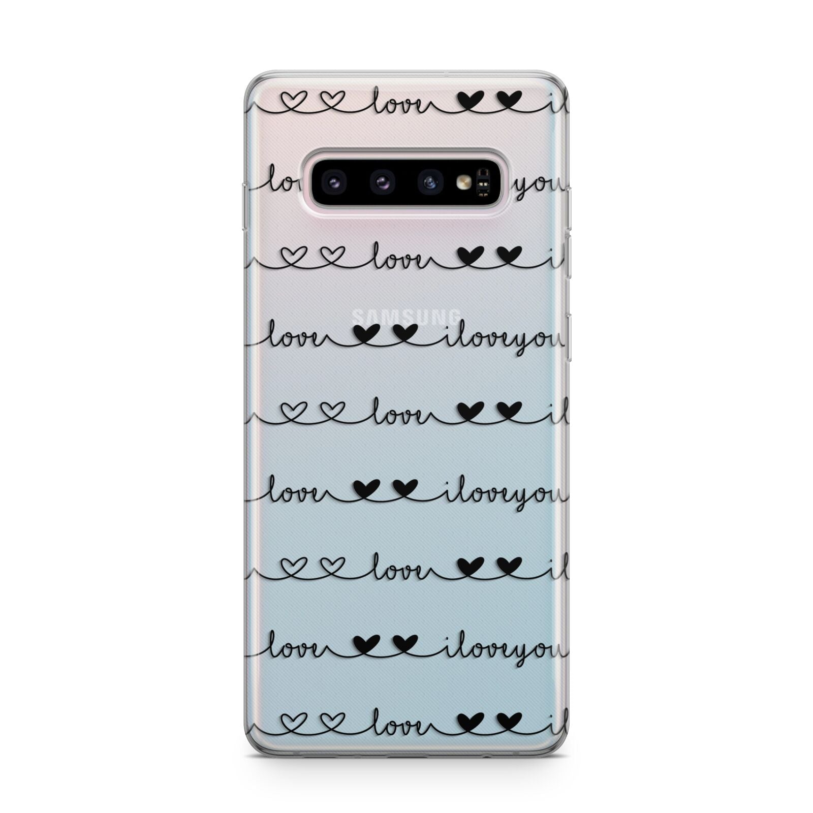 I Love You Repeat Samsung Galaxy S10 Plus Case