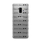 I Love You Repeat Samsung Galaxy S9 Plus Case on Silver phone