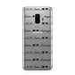 I Love You Repeat Samsung Galaxy S9 Plus Case on Silver phone