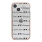 I Love You Repeat iPhone 13 Mini TPU Impact Case with Pink Edges