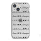 I Love You Repeat iPhone 13 Mini TPU Impact Case with White Edges