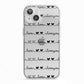 I Love You Repeat iPhone 13 TPU Impact Case with White Edges