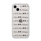 I Love You Repeat iPhone 14 Plus Clear Tough Case Starlight